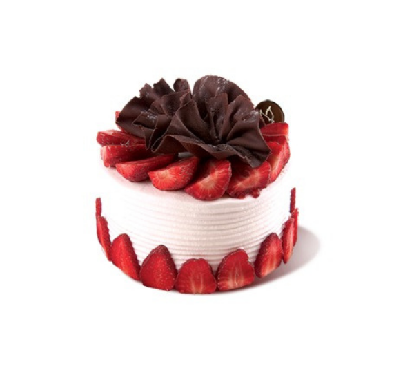 aşiyan pastanesi beyaz Çilekli pasta